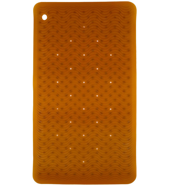 Hevea Bademåtte - Naturgummi - 70x40 cm - Wave Long - Natural Hevea Bademåtte - Naturgummi - 70x40 cm - Wave Long - Natural