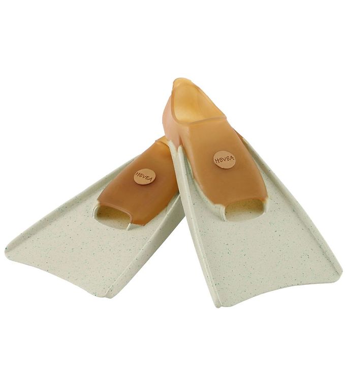 Hevea Svømmefødder - Naturgummi - Mottled Mint Hevea Svømmefødder - Naturgummi - Mottled Mint