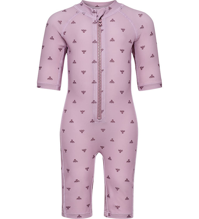 Hummel Badeheldragt - HmlMini - UV40+ - Mauve Shadow