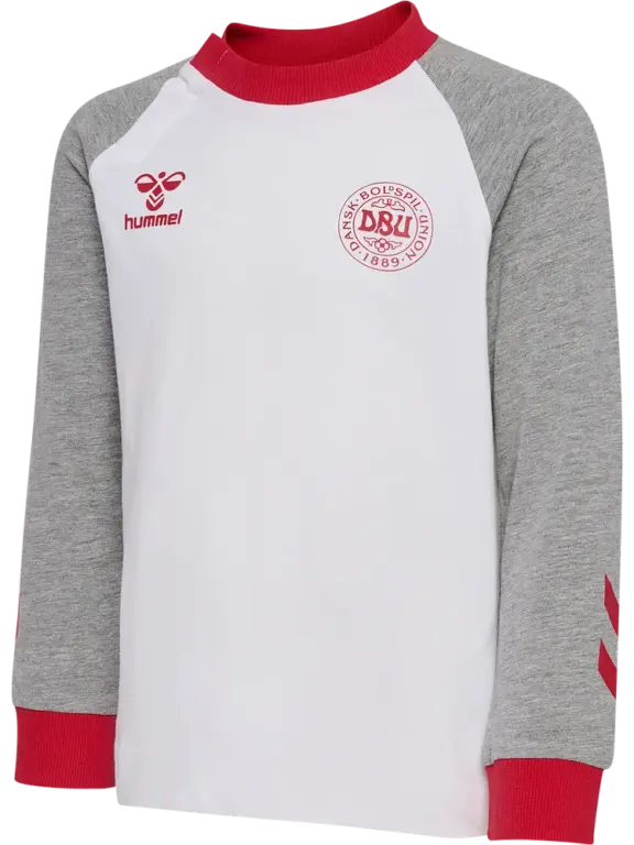 Hummel Mini DBU Langærmet T-Shirt - White - 110