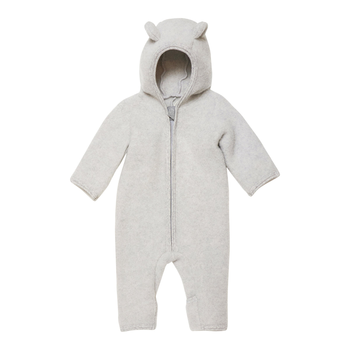 Huttelihut Allie Uld Dragt - Light Grey Melange - 56-62 cm / 2-4 mdr. Huttelihut Allie Uld Dragt - Light Grey Melange - 56-62 cm / 2-4 mdr.