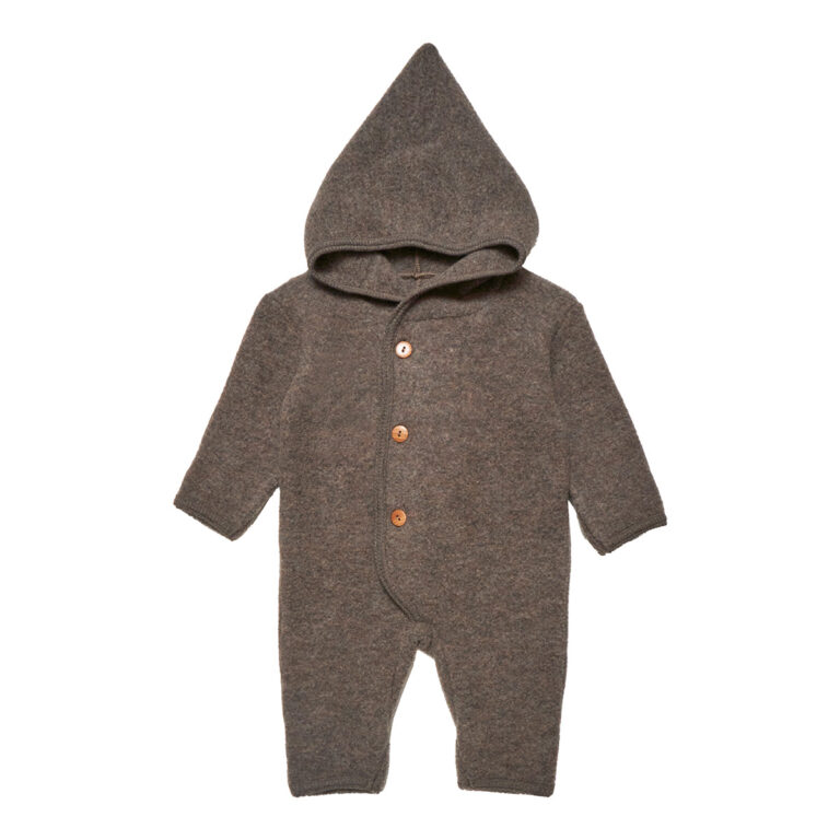 Huttelihut Billie Uld Babydragt - Cocoa Brown - 56-62 cm / 2-4 mdr. Huttelihut Billie Uld Babydragt - Cocoa Brown - 56-62 cm / 2-4 mdr.