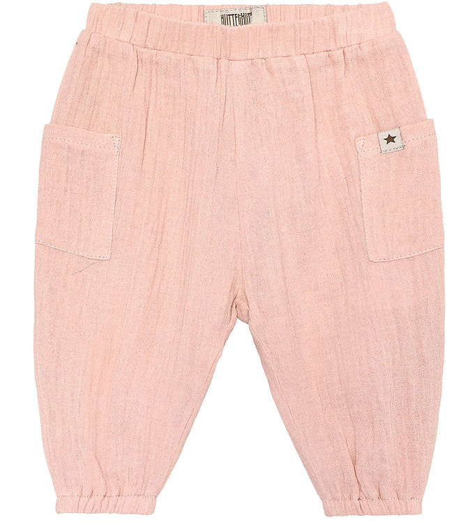 Huttelihut Bukser - Musselin - Pale Mauve