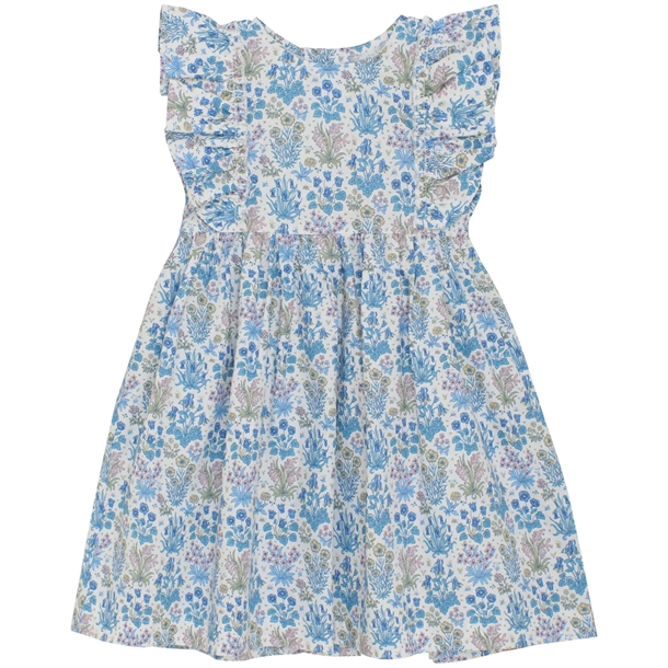 Huttelihut Kjole - Liberty - Soft Chambray Huttelihut Kjole - Liberty - Soft Chambray