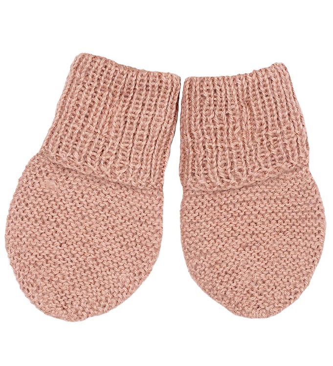 Huttelihut Luffer - Strik - Uld - Dusty Rose