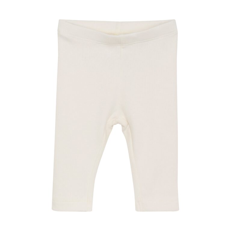 Huttelihut Rib Leggings - Eggnog - 56 cm Huttelihut Rib Leggings - Eggnog - 56 cm