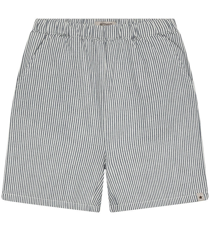 Huttelihut Shorts - Bering Sea/Hvidstribet