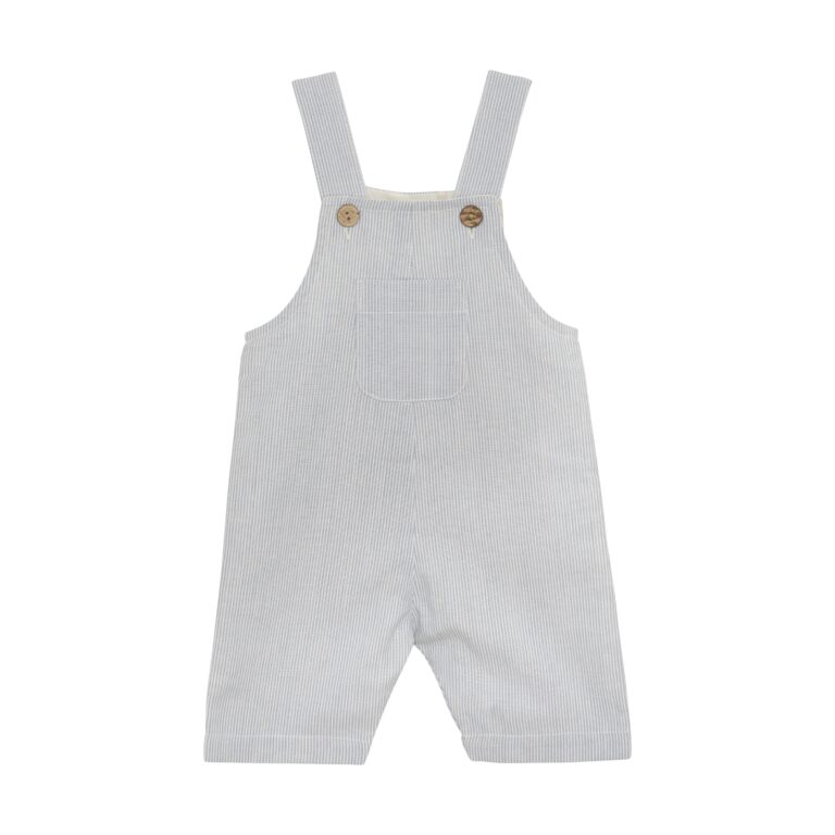 Huttelihut Woven Stripe Overalls - Citadel - 56 cm Huttelihut Woven Stripe Overalls - Citadel - 56 cm