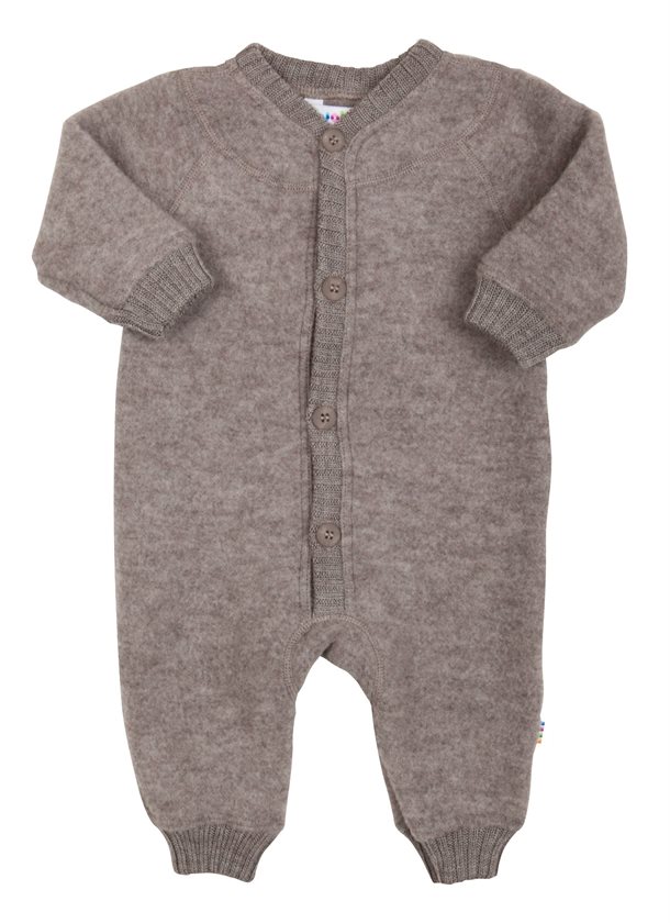 Joha Ulddragt Sesame Melange med knapper Joha Ulddragt Sesame Melange med knapper