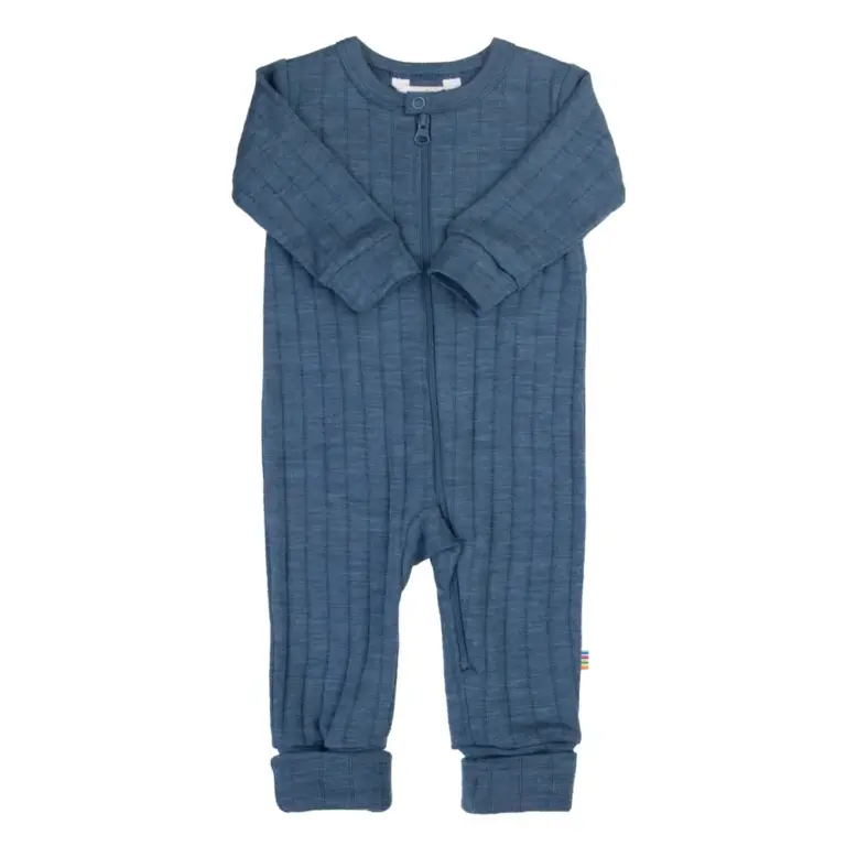 Jumpsuit 2 i 1 fod - Blue melange - 60