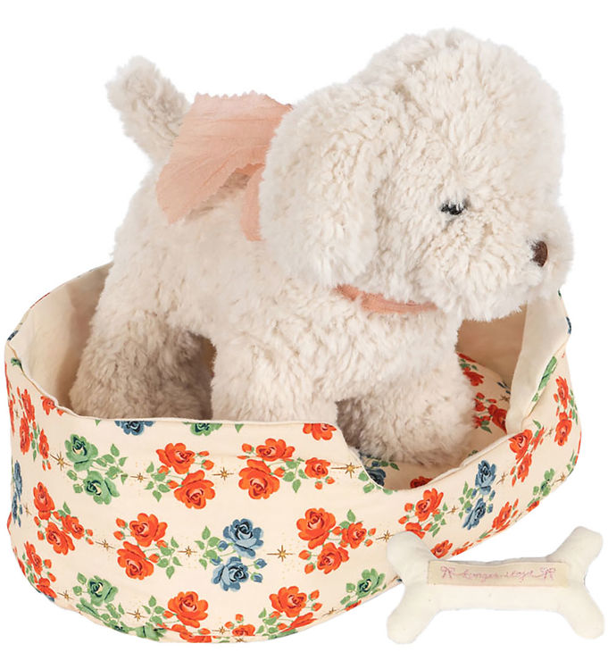 Konges Sløjd Bamse m. Tilbehør - Hundehvalpen Madeleine - Fiola