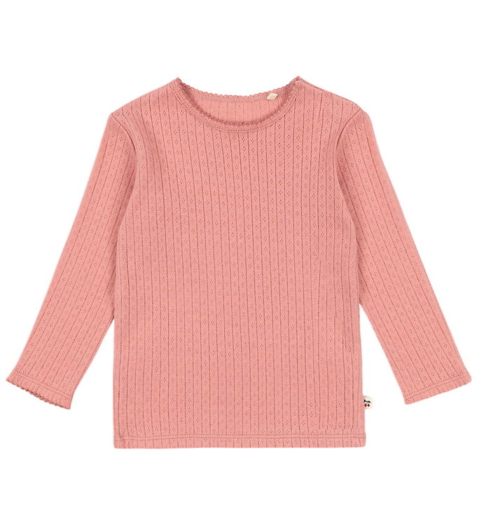 Konges Sløjd Bluse - Hulmønster - Minnie - Rosette Konges Sløjd Bluse - Hulmønster - Minnie - Rosette