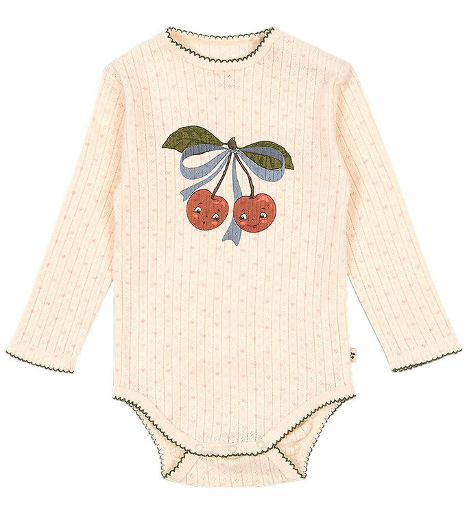 Konges Sløjd Body l/æ - Hulmønster - Minnie - Minnie Coeur Konges Sløjd Body l/æ - Hulmønster - Minnie - Minnie Coeur