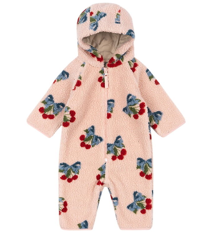 Konges Sløjd Fleecedragt - Teddy - Amarena Rose Konges Sløjd Fleecedragt - Teddy - Amarena Rose