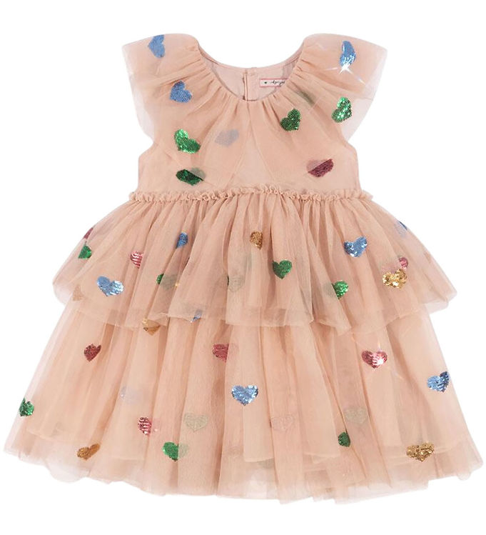Konges Sløjd Kjole - Tyl - Yvonne Fairy - Coeur Sequins Konges Sløjd Kjole - Tyl - Yvonne Fairy - Coeur Sequins
