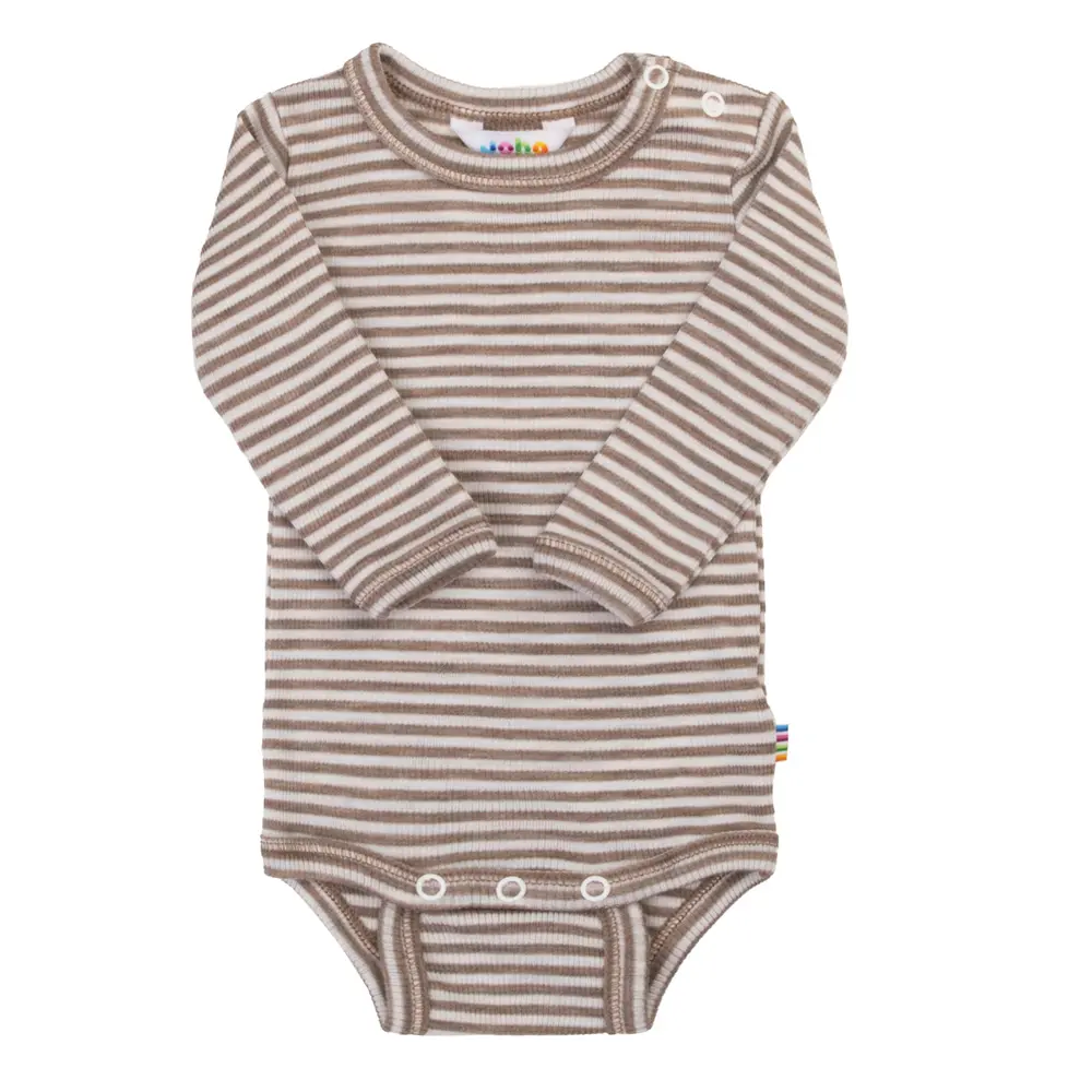Langærmet Body - Dark beige - 50 Langærmet Body - Dark beige - 50