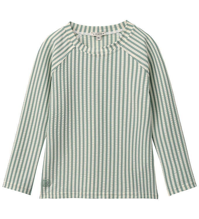 Liewood Badebluse - Noah - UV40+ - Peppermint/Sandy
