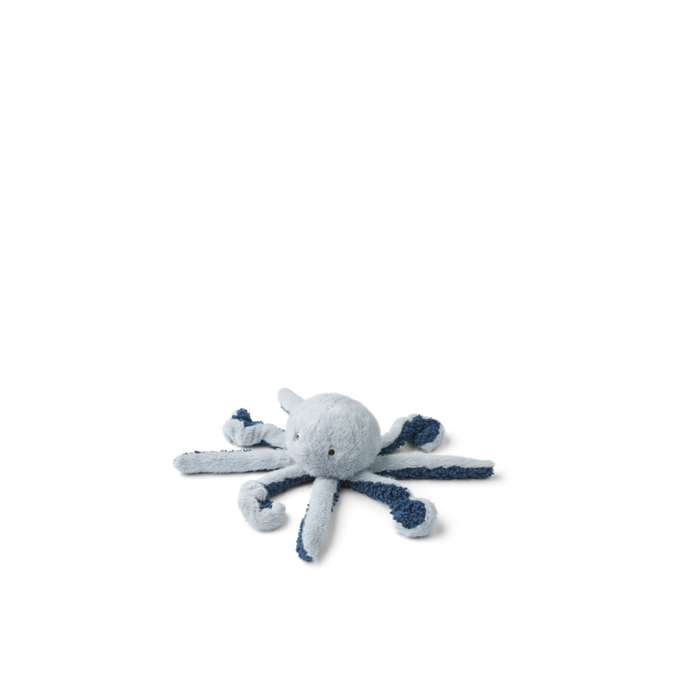 Liewood Binnie Blæksprutte Bamse 16 cm - Arctic blue Liewood Binnie Blæksprutte Bamse 16 cm - Arctic blue