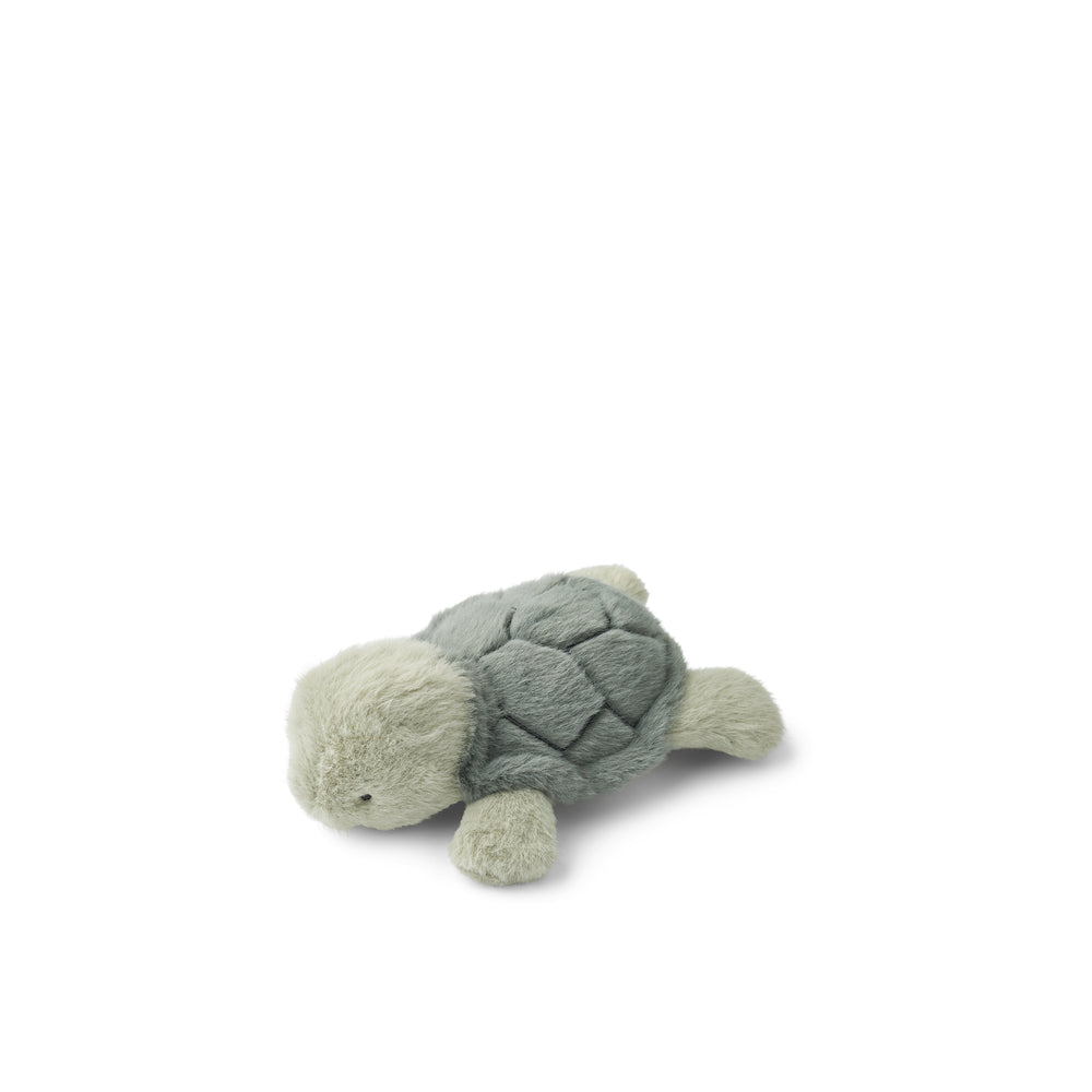 Liewood Binnie Skildpadde Bamse 16 cm - Faune green
