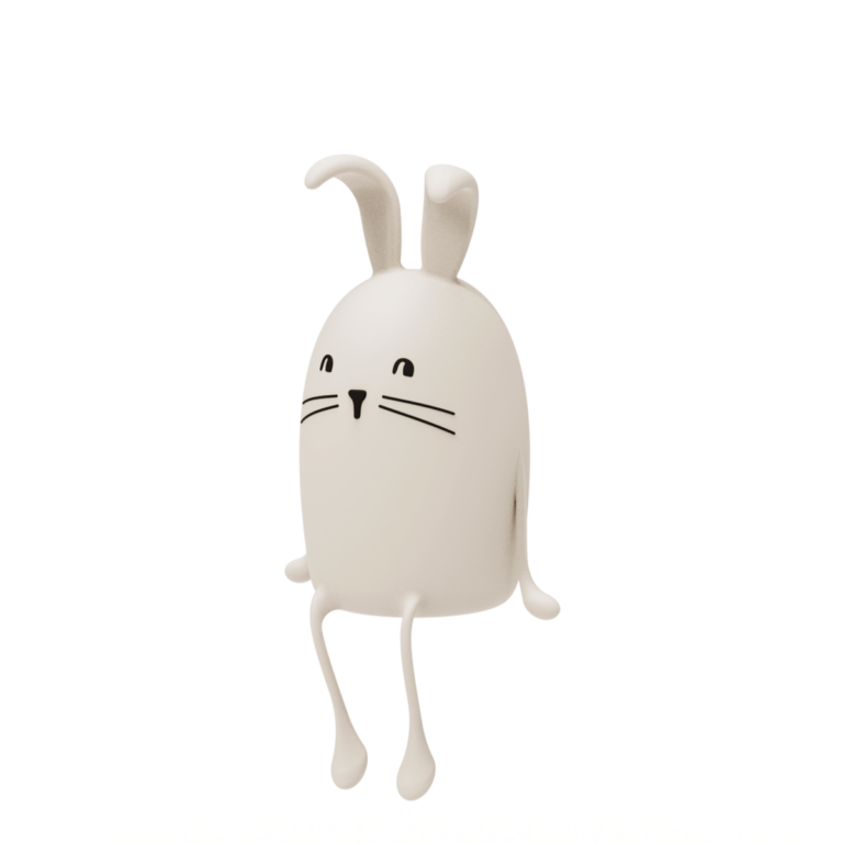 Liewood Evex Rabbit Night Light - Sandy