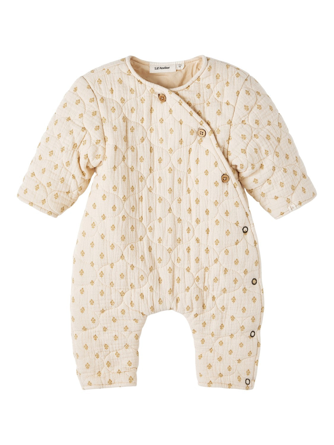 Lil Atelier Damir Baby Dragt - Fog - 50-56 Lil Atelier Damir Baby Dragt - Fog - 50-56