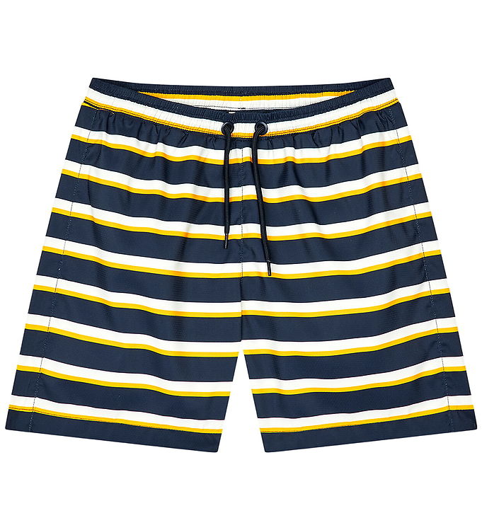 Mads Nørgaard Badeshorts - Sandrino - Vanilla Ice/Sky Captain/Zi