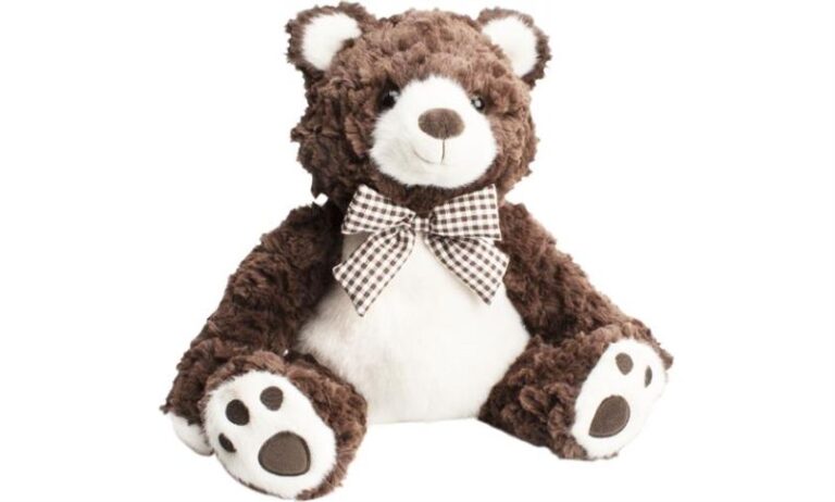Magni Bamse Bjørn med butterfly - 25 cm