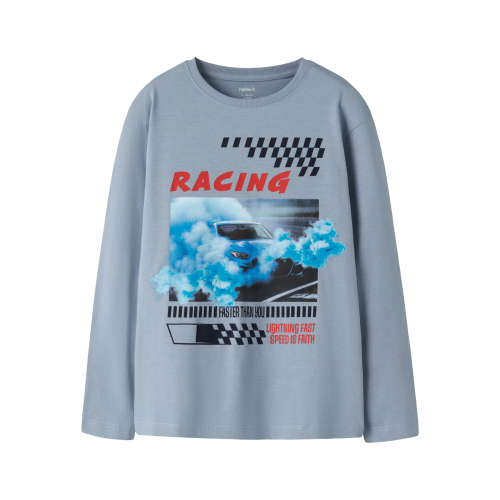 NAME IT Bluse Voto Ashley Blue Racing