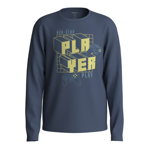 NAME IT Bluse Vux Vintage Indigo Player
