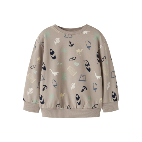 NAME IT Sweatshirt Pjerome Pure Cashmere