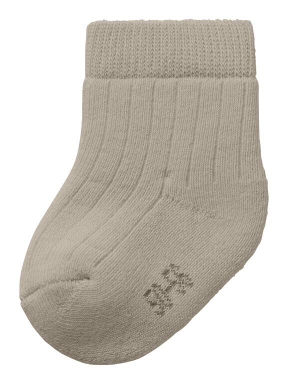 Name It Bar Terry Frotte Strømpe - Pure Cashmere - 50/56