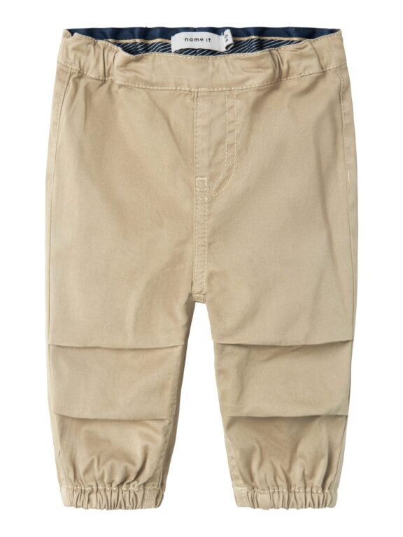 Name It Ben Baggy Twill Pants - Pure Cashmere - 50 cm