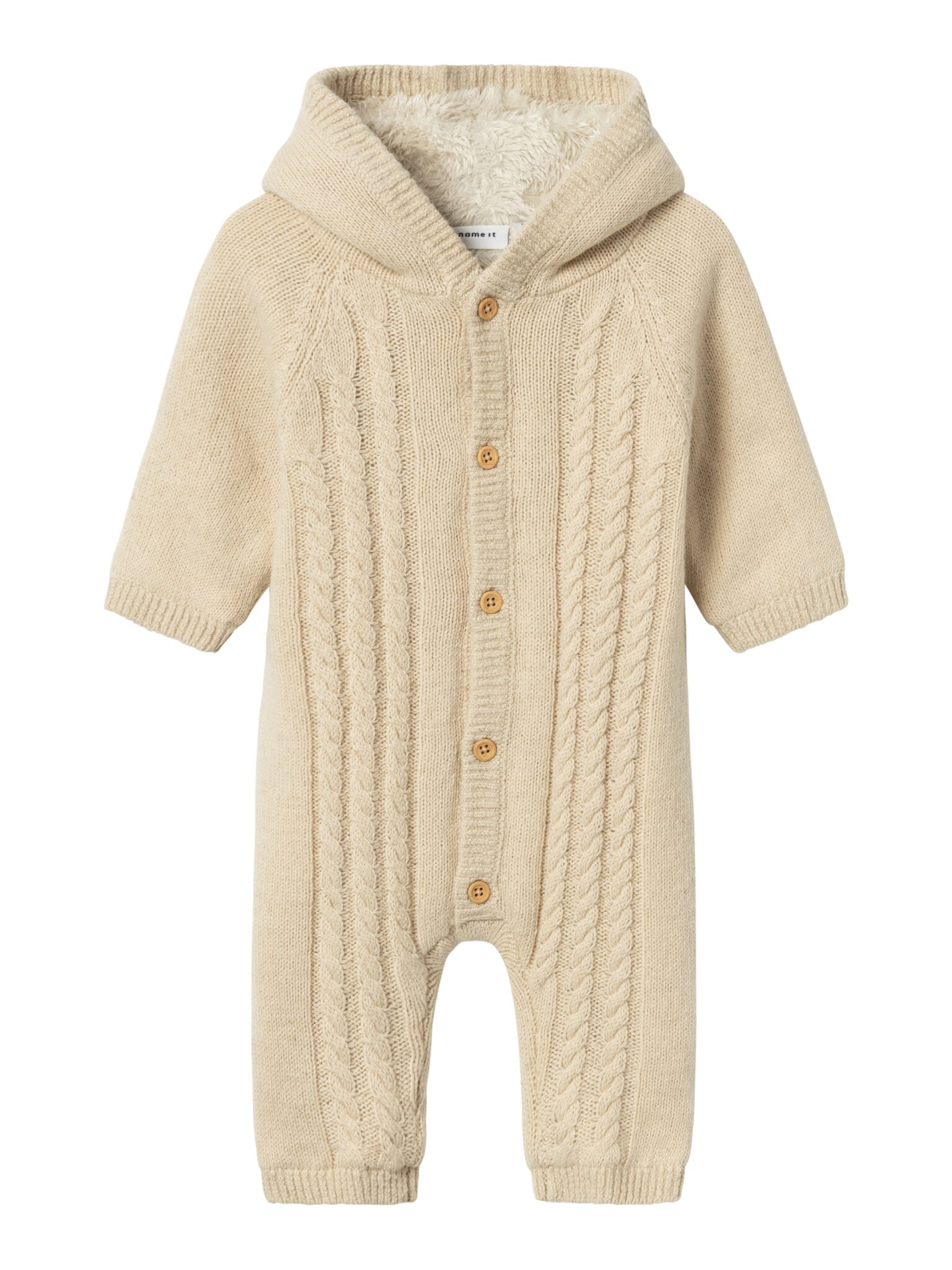 Name It Osuit Knit dragt - Summer Sand - 50 cm Name It Osuit Knit dragt - Summer Sand - 50 cm