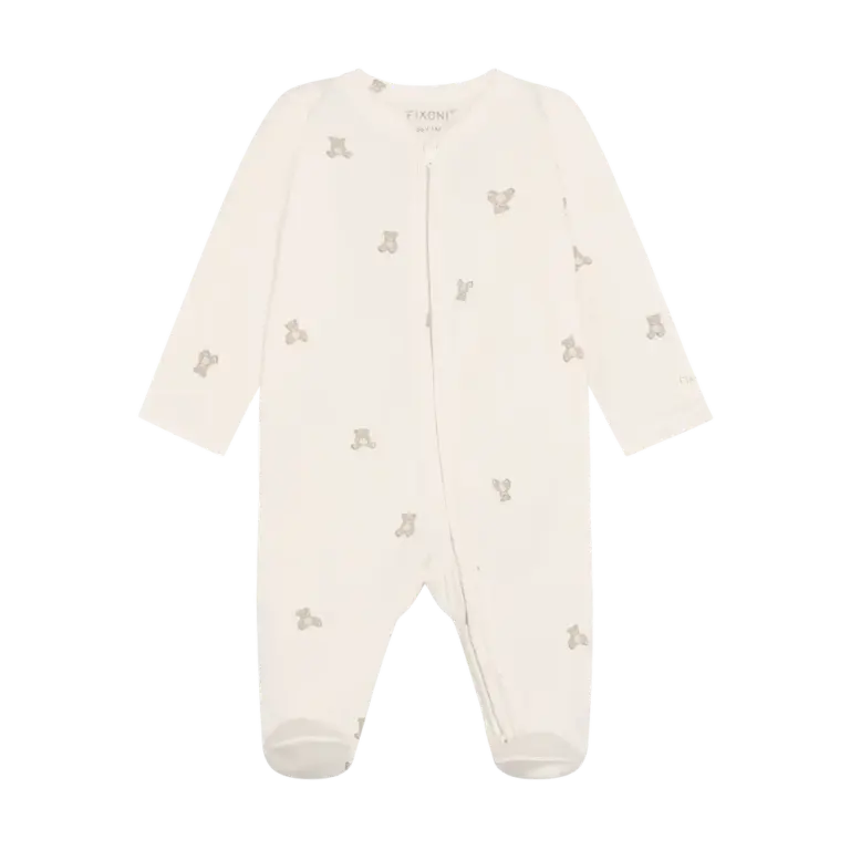 Natdragt m. Fødder - Pure Cashmere - 44