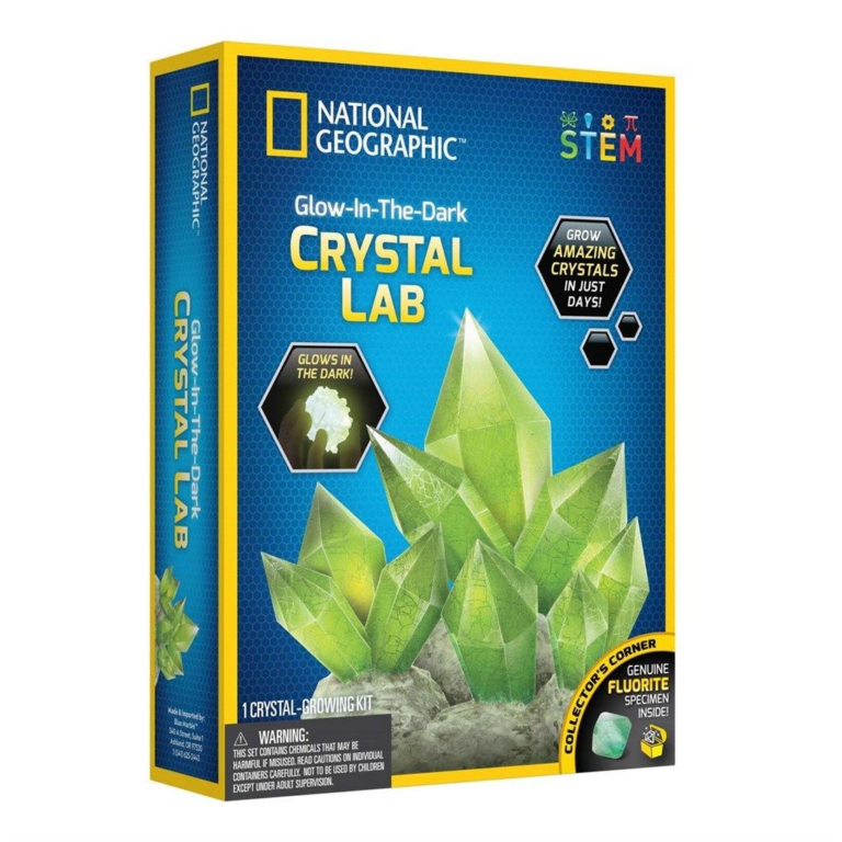 National Geographic | Krystaldyrkning - Glow-in-the-dark, Grøn National Geographic | Krystaldyrkning - Glow-in-the-dark, Grøn