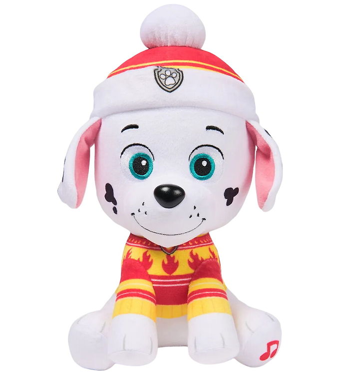 Paw Patrol Bamse m. Musik - Holiday Music - 20 cm - Marshall