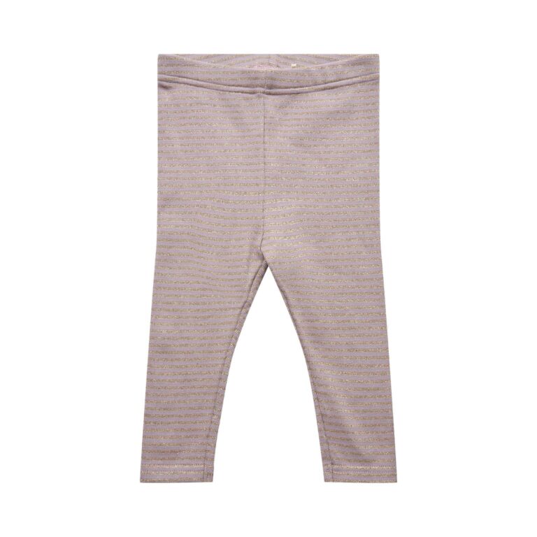 Petit By Sofie Schnoor Leggins - Purple / Guld - 56 cm