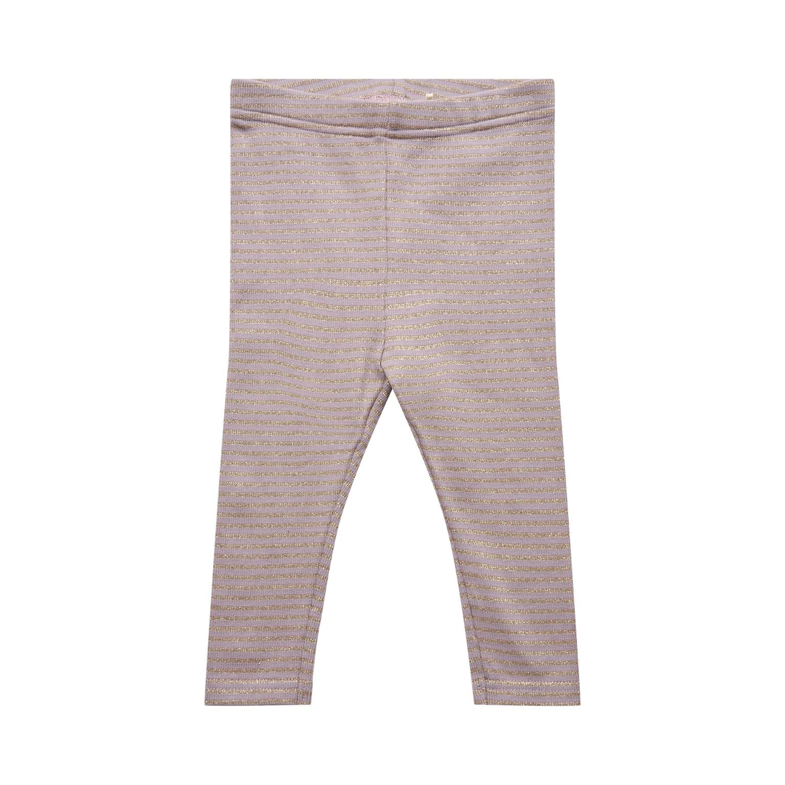Petit By Sofie Schnoor Leggins - Purple / Guld - 56 cm Petit By Sofie Schnoor Leggins - Purple / Guld - 56 cm