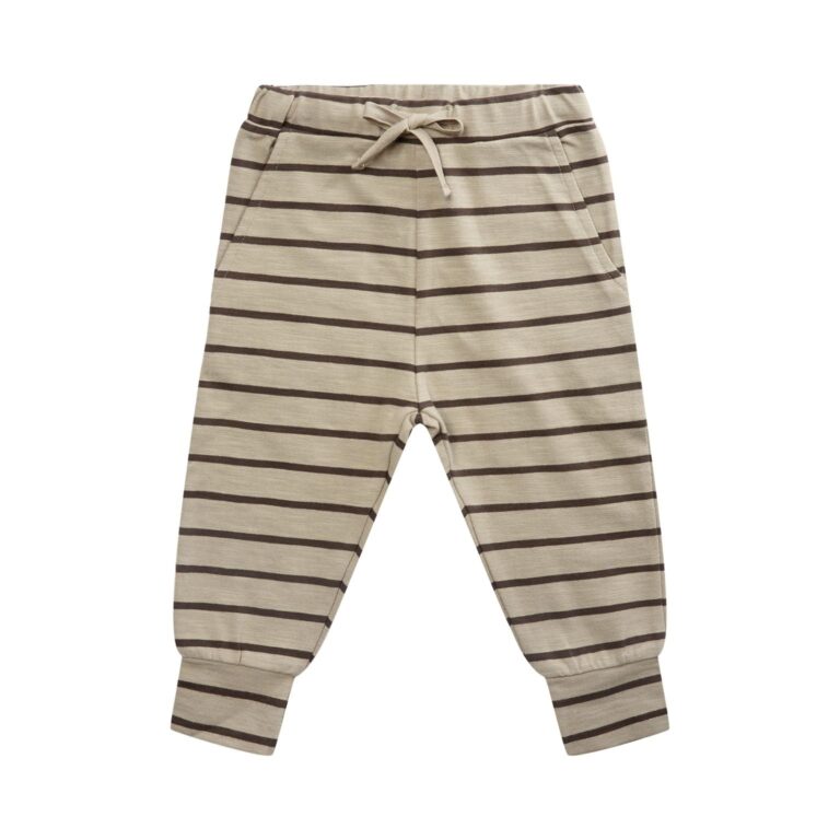 Petit By Sofie Schnoor Pants Striber - Dusty Green - 56 cm Petit By Sofie Schnoor Pants Striber - Dusty Green - 56 cm
