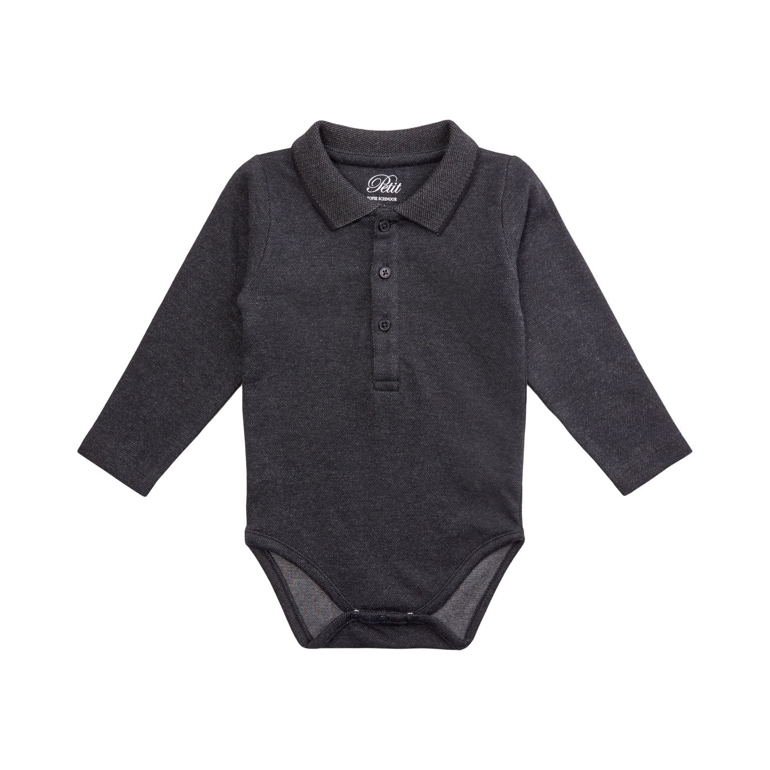 Petit By Sofie Schnoor Polo Body Sort - 68 cm Petit By Sofie Schnoor Polo Body Sort - 68 cm