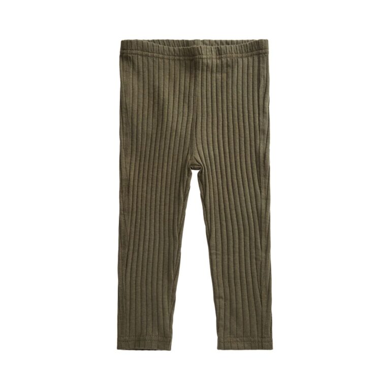 Petit By Sofie Schnoor Rib Pants - Army Green - 56 cm Petit By Sofie Schnoor Rib Pants - Army Green - 56 cm