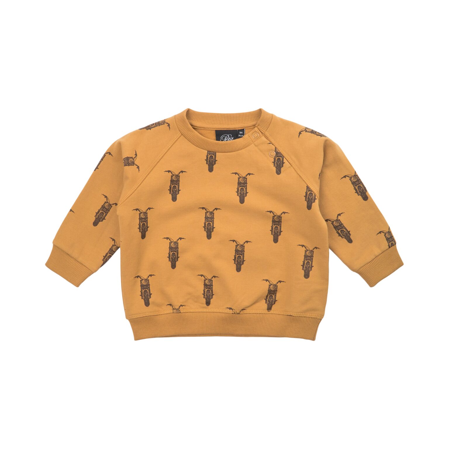 Petit By Sofie Schnoor Sweat Dark Mustard - 80 cm