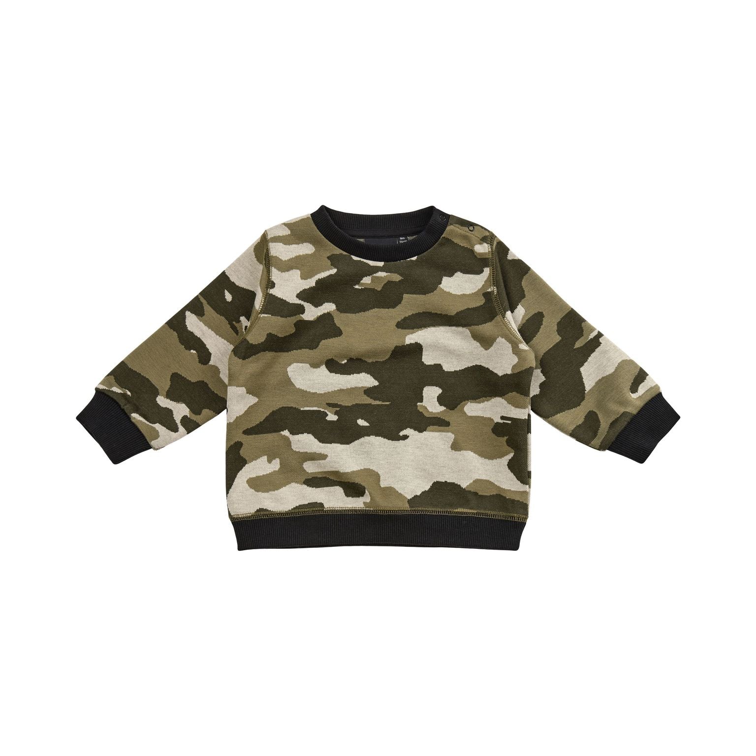 Petit By Sofie Schnoor Sweatshirt - Army - 56 cm Petit By Sofie Schnoor Sweatshirt - Army - 56 cm