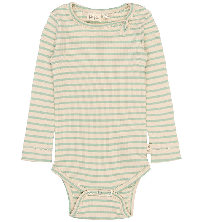 Petit Piao Body l/æ - Rib - PpSky - Frosty Green