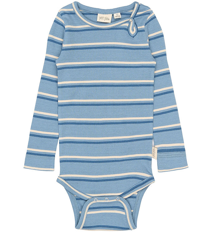 Petit Piao Body l/æ - Rib/Modal - PPElis - Infinity Striped