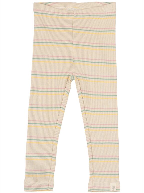 Petit Piao Leggings - Striber - Bright Rose Multi Stripe