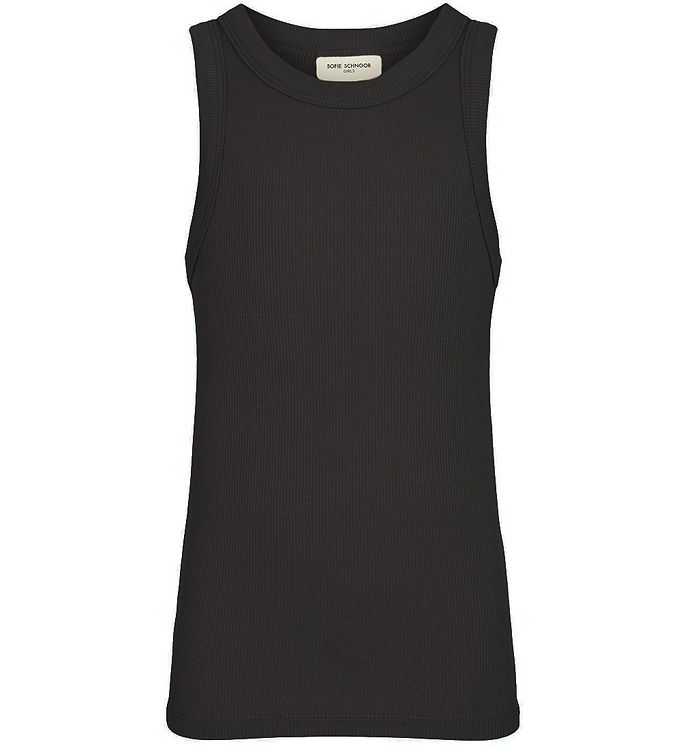 Petit by Sofie Schnoor Top - Rib - Sort Petit by Sofie Schnoor Top - Rib - Sort