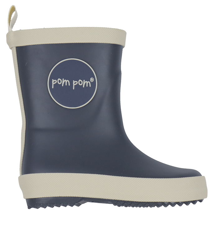 Pom Pom Gummistøvler - Navy Pom Pom Gummistøvler - Navy
