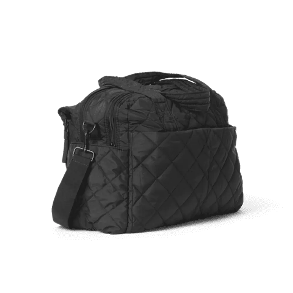 Pusletaske quiltet - black Pusletaske quiltet - black