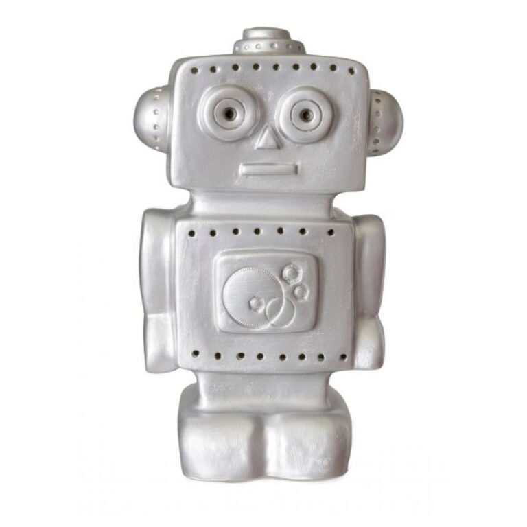 Robot Lampe Sølv - Heico Lamper